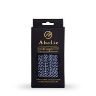 Aholic | 3M Reflective Flat Laces-Navy Blue Snake Pattern