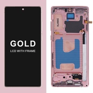 LCD สําหรับ Samsung Galaxy Note20 N980F N980F/DS จอแสดงผล LCD หน้าจอสัมผัสดิจิตอลสําหรับ Samsung Gal