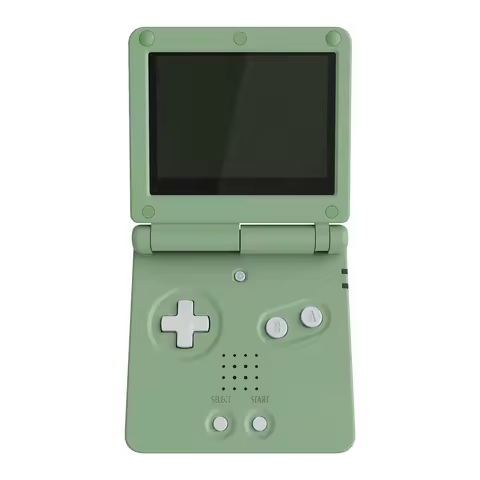 eXtremeRate Replacement Housing Shell for Gameboy Advance SP (GBA SP) - Matcha Green