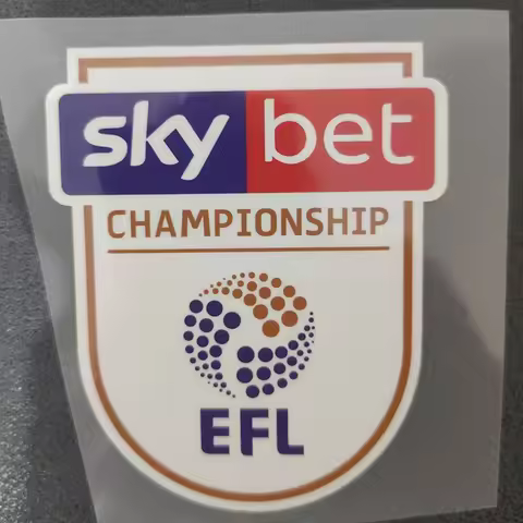 Customize Transfer Material Iron On Sky Bet Patches Championship Football Badges