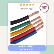 NYAF CABLE 6mmJEMBO 6 mm pure copper stranded cable 6mm2