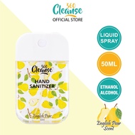 ✧Cleanse360 English Pear Scent Card Pocket Hand Sanitizer 75 Ethanol Alcohol LiquidSpray - 50ml♧