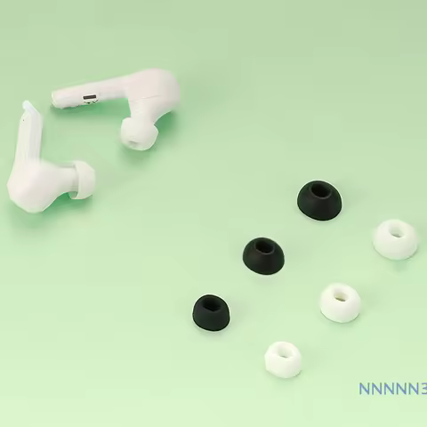 Replacement Silicone Ear Tips for Soundcore Liberty 4 NC; Compatible with Life P2 P3 a20i TWS Models