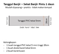 Tanggul Banjir Pintu - Sekat Banjir