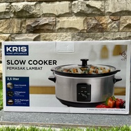 KRIS Slow Cooker 3,5 liter Silver
