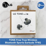 (LG) TONE Free True Wireless Bluetooth Sports Earbuds TF8Q หูฟังบลูทูธไร้สาย หูฟังตัดเสียงรบกวน กันน้ำและฝุ่นระดับ IP67