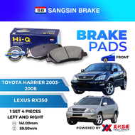 SANGSIN Brake Pad Front For Toyota Harrier RX350 XU30 (1MZ-FE / 2GR-FE) – SP-1456