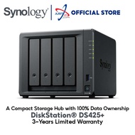 SYNOLOGY DS425+ 4BAY WITH INTEL CELERON J4125 4CORE 2.7GHZ 2G NAS DISKSTATION