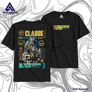 Aka Claude Sanrio Mlbb Tshirt / Microfiber Jersey / Sublimation Jersey / Jersey Tshirt