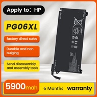 Battery PG06XL for HP portátil Omen 15-DH 15-DH0XXX 15T-DH000 15T-DH100 15-dh10ca, TPN-C143, HSTNN-D