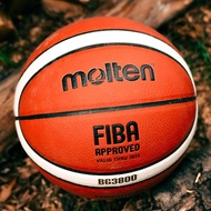 BG series BG3800 Category 7 PU Leather Material Basketball Ball , Official Match basketball Indoor O