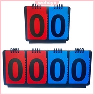 [New] Score Keeper Score Flipper Manual Score Flip Cards for Baseball Tennis Ball Basketball Footbal