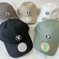 AAPE NOW Three-Dimensional Little Ape Monkey Embroidered Letter Hat Old