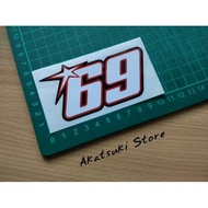 Sticker Sticker 69 Nicky Hayden Motogp