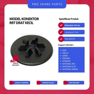 Model Konektor Lower Blender RRT / National Drat Kecil - Sparepart Dudukan Blender RRT