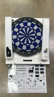 飛鏢工房 The Darts Factory Guz Sigma 電子飛鏢靶 🇭🇰 香港行貨 藍白色 靜音版