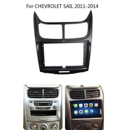 9 Inch Android Player frame 2DIN Head Car Radio Dash Frame Panel For 2011-2014 CHEVROLET SAIL