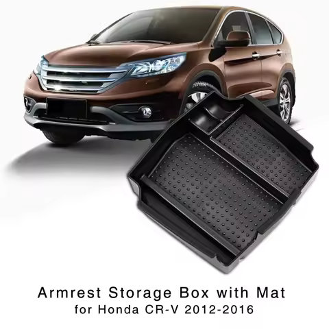 Armrest Storage Box for Honda CR-V CRV 2012 2013 2014 2015 2016 Central Console Glove Tray Interior 
