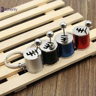 Kitchenly Creative Car Speed Gearbox Gear Head Keychain Manual Lever Car Metal Keychain New