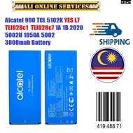 YES TCL L7 5102K Tli028c1 TLi028c7 1A 1B 2020 5002H Battery Alcatel 990 1050a 3000mAh 5002 2880mAh 1