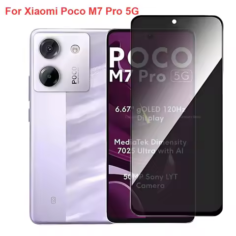 9H Anti Spy Privacy Tempered Glass for Xiaomi Poco X8 Pro Max M8 F8 Pro M F X 8 7 6 5 4 3 Ultra Pro 