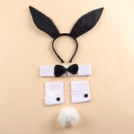 Bunny Ear Set Headband Bunny Girl Headband Easter Party Halloween Ball Headband 12.06.01