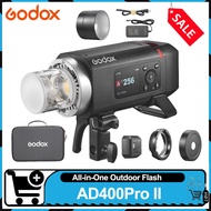 Godox AD400Pro II All-in-One Outdoor Flash 400Ws TTL HSS Flash Light with Built-in 2.4G Wireless X S