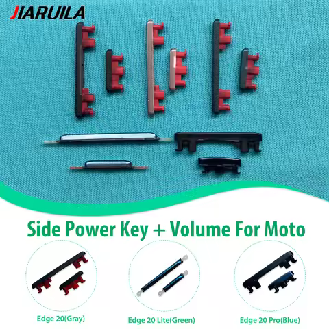 NEW Power Volume Side Button Key Replacement Part For Moto Edge 20 Lite 30 Neo Edge 20 Pro Volume Bu