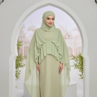 LUNA DRESS with Shawl by Nur Raisha [ NO 2 ]