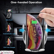 Holder Hp Ac Mobil Wireless Charger Premium Fast Charging