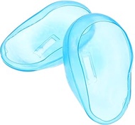 Angoily Silicone Ear Covers, 2PCS Ear Covers for Hair Dye, Waterproof Ear Covers for Shower, Hair Sa