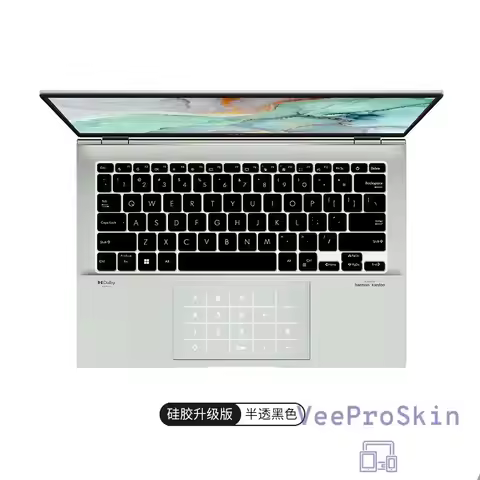 Silicone Laptop Keyboard Cover Protector For Asus VivoBook S14 Flip TN3402 TN3402Q TN3402QA TN3402YA