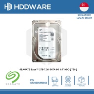 SEAGATE Exos 2TB 7.2K SATA 6G 3.5" HDD [ 7E8 ] // ST2000NM0055 // 1V4104-004