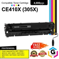 Compatible HP CE410X (305X) High Yield Black LaserJet Toner Cartridge for Color LaserJet Pro 300/305
