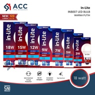 INLITE INB007 LED BULB LAMP BULB 3W 5W 7W 9W 12W 15W 18W