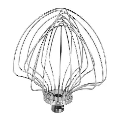 KN211WW 11-Wire Whip For Kitchenaid Stand Mixer, Stainless Steel Whisk Attachment for 7 Quart Tilt-H