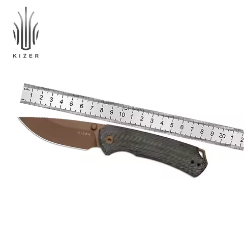 Kizer Folding Knife T1 BD V3490.2BA1/V3490.2BA2 T1 CD V3490.2CA1/V3490.2CA2 Micarta/G10 Handle With 
