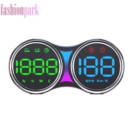 ☀FAS  4 Inch GPS Head Up Display Dual KM MPH Overspeed Alert USB Suction Cup Car