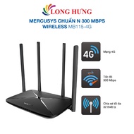 Mercusys 4G LTE Wifi Router N standard 300 Mbps Wireless MB115-4G - Genuine product