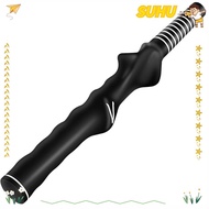 SUHU Golf Club Grip, Universal Left-Handed Golf Swing Training Grip,  Right-Handed Black Non-slip Gr