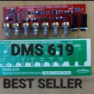 ( dms 619 )  kit pcb modul efek effect vokal vocal suara mic echo karaoke digital repeater pengulang