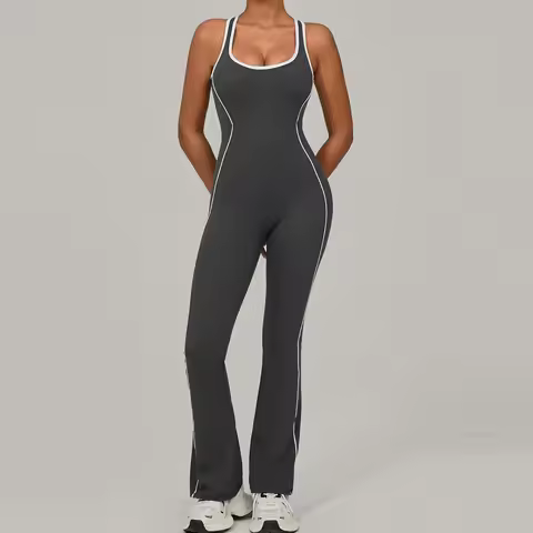 Sporty Jumpsuit Woman Sportswear Padding Fitness Sports Overalls Gym Set Outfit 2026 Mono Mujer Comb