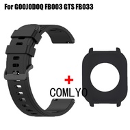 For GOOJODOQ FB003 GTS FB033 Smart watch Case Protective Bumper Silicone Half Cover Screen Protector