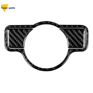Carbon Fiber for - C Class W204 Inner Headlight Switch Decorative Cover Trim Replacement Parts Acces