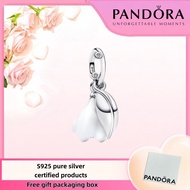 Duty free 100% s925 sterling silver jewelry Pandora ring jewelry gift Pandora Snowdrop Flower Dangle