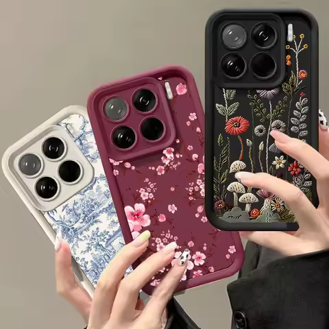 Case For Honor 400 Lite 200 Pro Magic 7 8 Pro X9D X8A X8C X7A X6A X7B X9B X8 5G Elegant Pink Lily Si