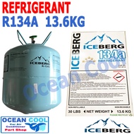 น้ำยาแอร์ R134A ICEBERG. แท้ 13.6 kg 134A