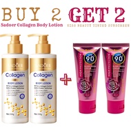 BUY 2 COLLAGEN Body Lotion 300g TAKE 2 Kissy Beauty High Protection Tinted Sunscreen Cream 60m