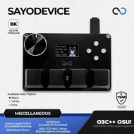 Sayodevice O3C++ Osu! / Djmax Hall Effect Macropad Gaming Keyboard Rapid Trigger Socd Rdt
