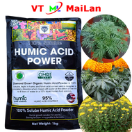 Phân bón hữu cơ Humic Acid Power USA giúp cây ra rễ đẻ nhánh nở bụi (gói 1 kg)